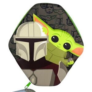 Disney Star Wars Grogu Baby Yoda & The Mandalorian Art Pack Zipper Pouch New